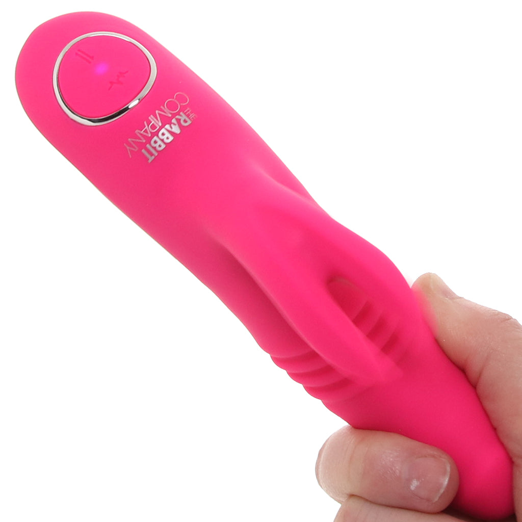 The Mini Thrusting Rabbit Vibe Thrusting Dildos & Vibrators - Tophatter Daily Deals