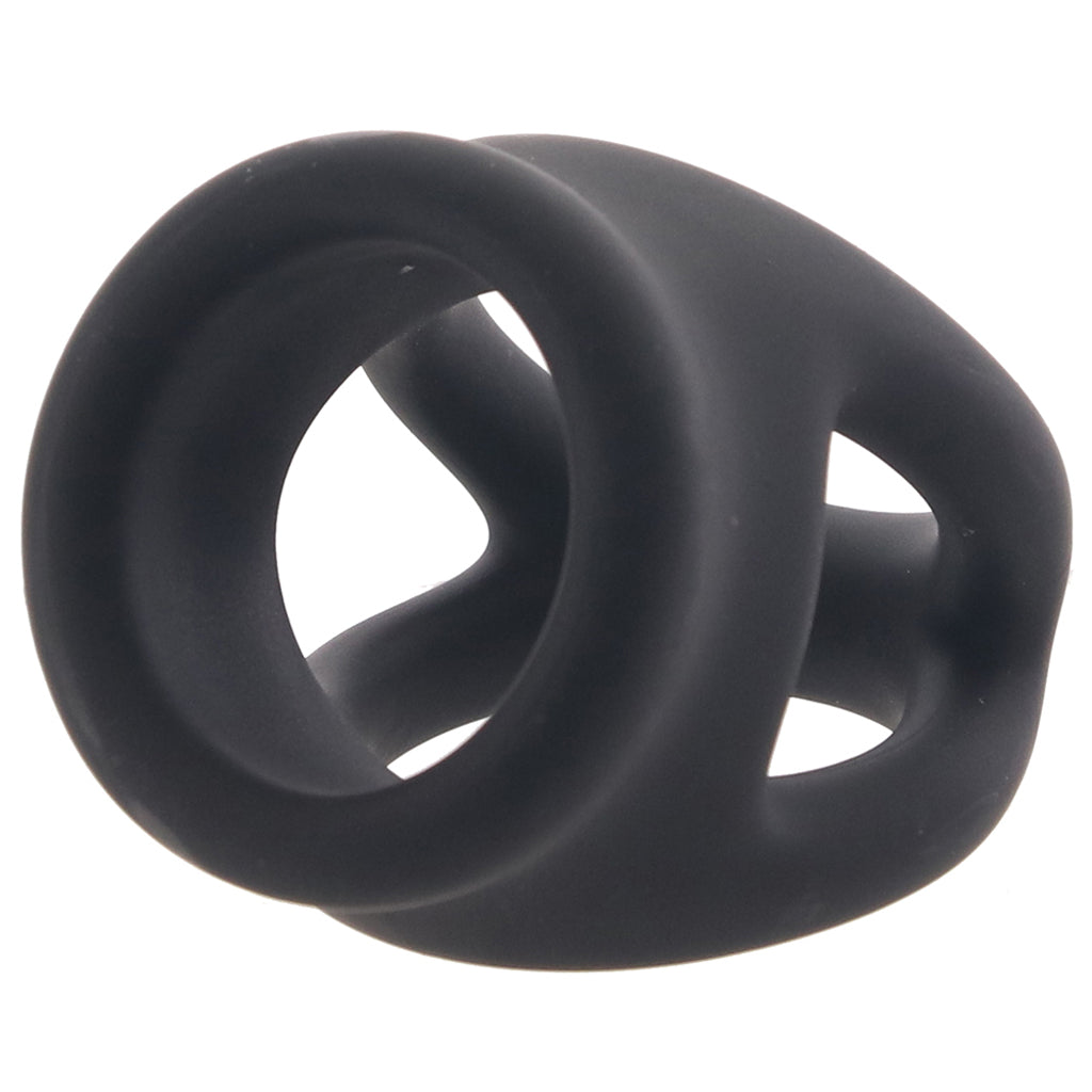 Alpha Dual Liquid Silicone Cage & Ring - Tophatter's Adult Products Bondage and Fetish > Cock and Ball Devices - Tophatter Daily Deals