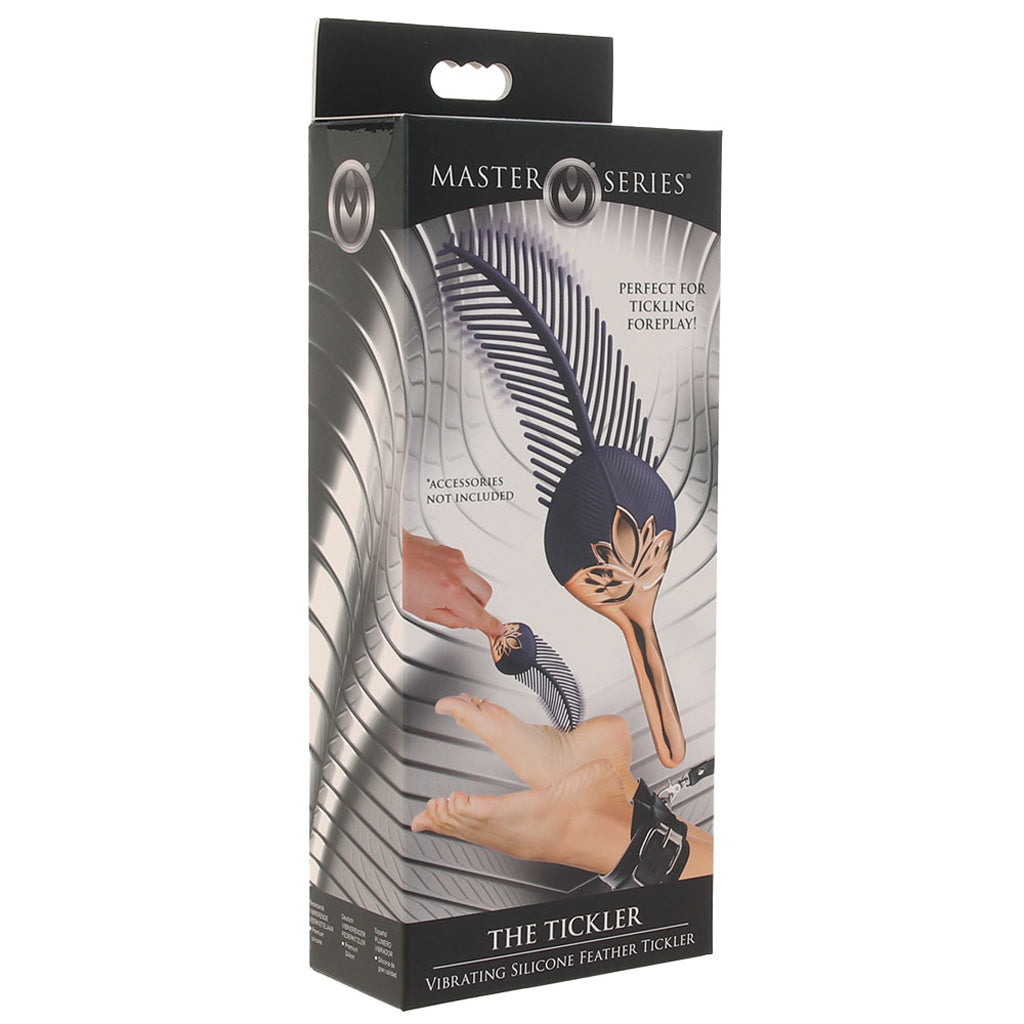 Master Series The Tickler Silicone Feather Vibe - Tophatter's Adult Sex Toys Online Vibrators > Clitoral Stimulators - Tophatter Daily Deals