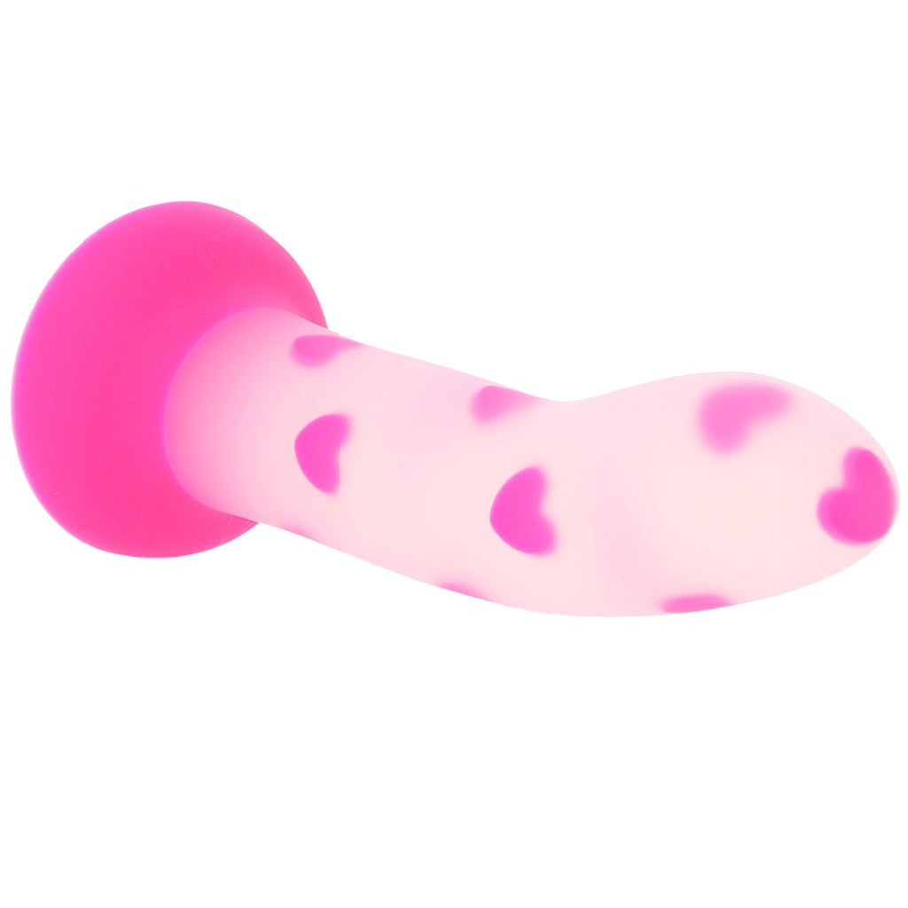 Glow Stick Heart Glow in the Dark Dildo Dildo Sex Toys > G-Spot Dildos - Tophatter Daily Deals
