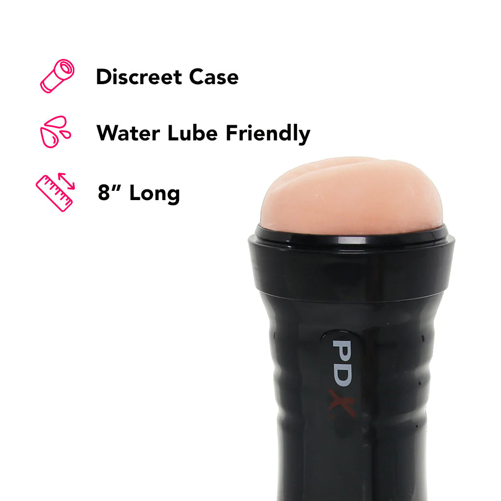 PDX Wet Bussies Super Bangin' Butthole Stroker in Light - Tophatter's Adult Sex Toys Online Male Masturbators > Realistic Butts - Tophatter Daily Deals