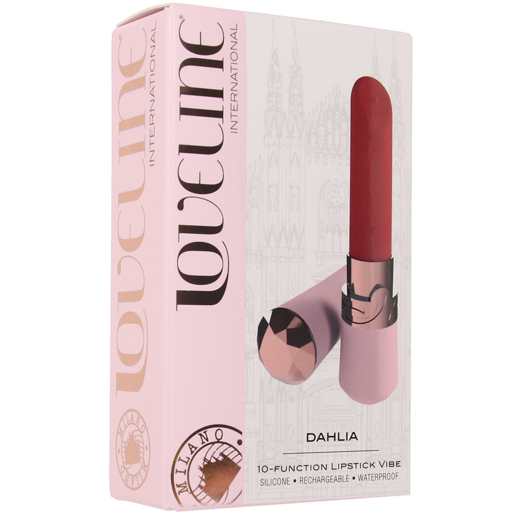 Loveline Dahlia Lipstick Vibe Vibrators > Clitoral Stimulators - Tophatter Daily Deals