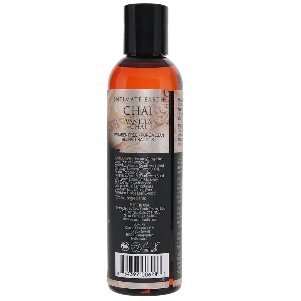 Vanilla Chai Massage Oil in 4oz/120ml Sensual Love > Massage - Tophatter Daily Deals
