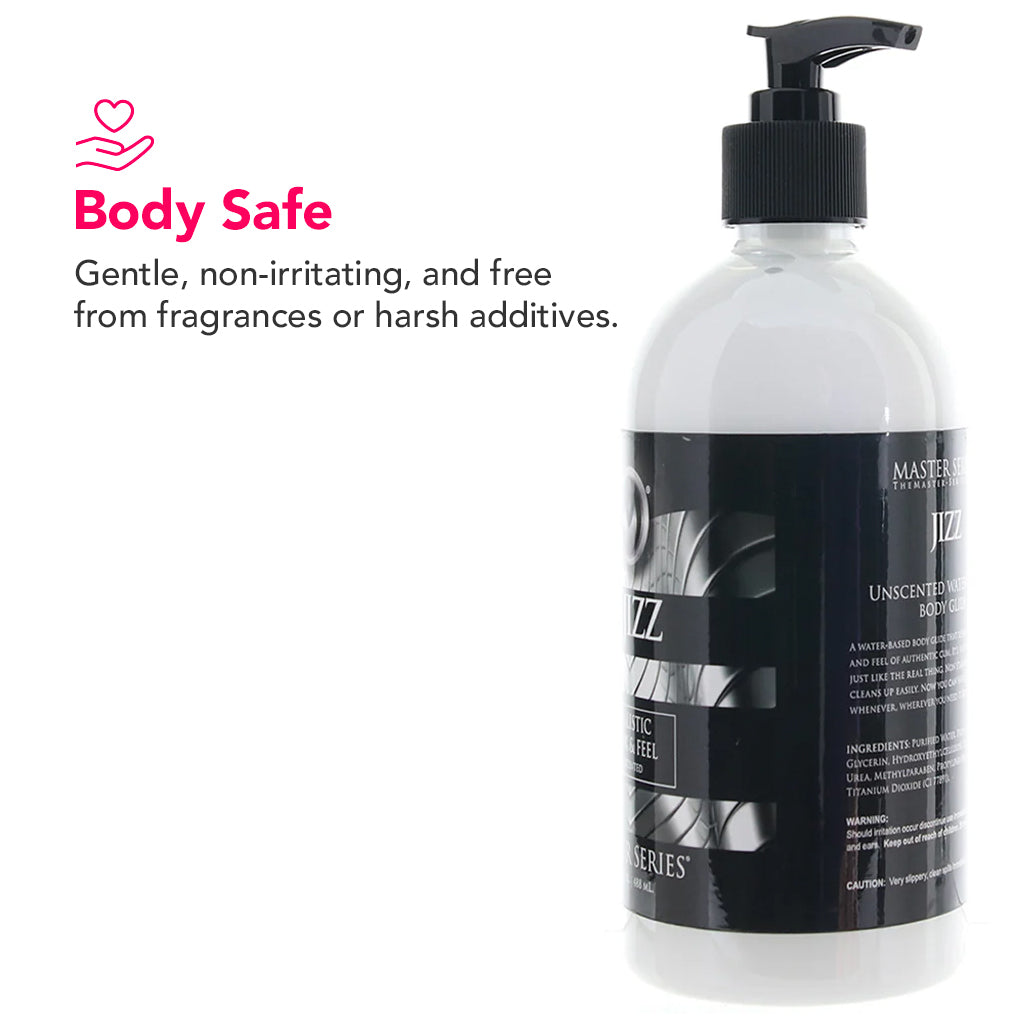 Master Series Jizz Unscented Lubricant in 34oz/1L Lubes and Lotions > Water Based Sex Lubes - Tophatter Daily Deals