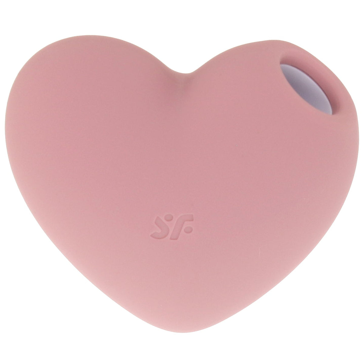 Satisfyer Cutie Heart Air Pulse Stimulator in Light Red Vibrators > Clitoral Stimulators - Tophatter Daily Deals