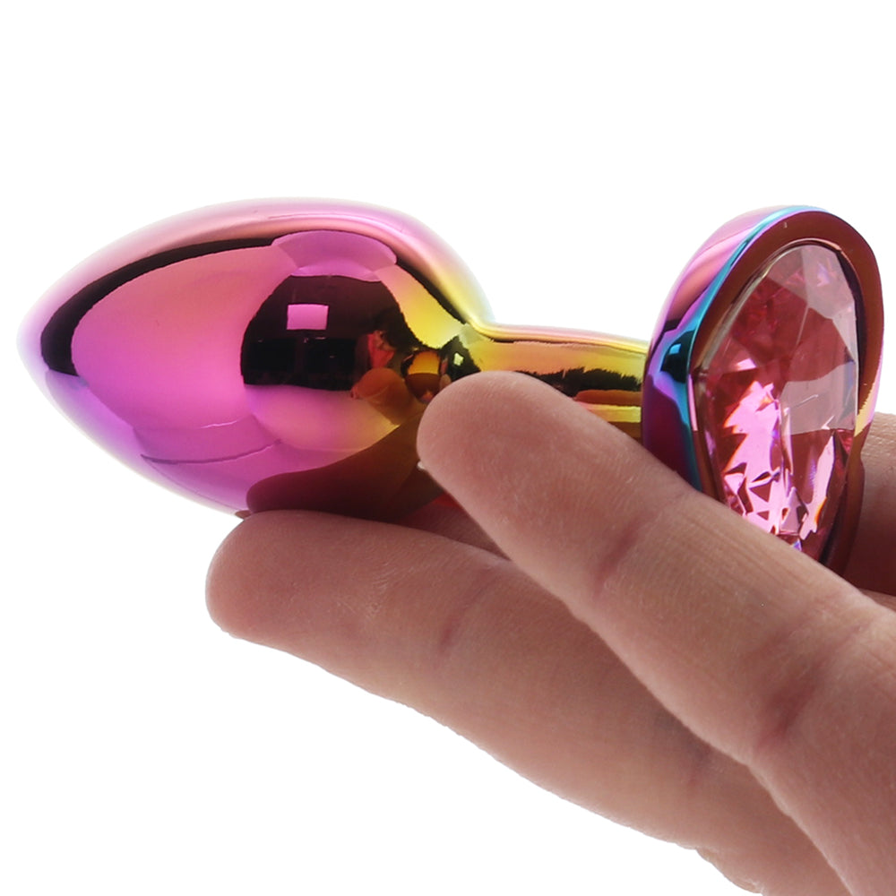 Gemsations Heart Gem Aluminum Anal Training Set Anal Sex Toys > Butt Plugs - Tophatter Daily Deals