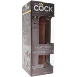 King Cock Elite Dual Density 8 Inch Silicone Cock in Tan Dildo Sex Toys > Realistic Dildos - Tophatter Daily Deals