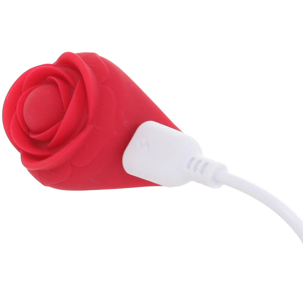 Bloomgasm Rose Ring Finger Vibe Vibrators > Finger Vibrators - Tophatter Daily Deals