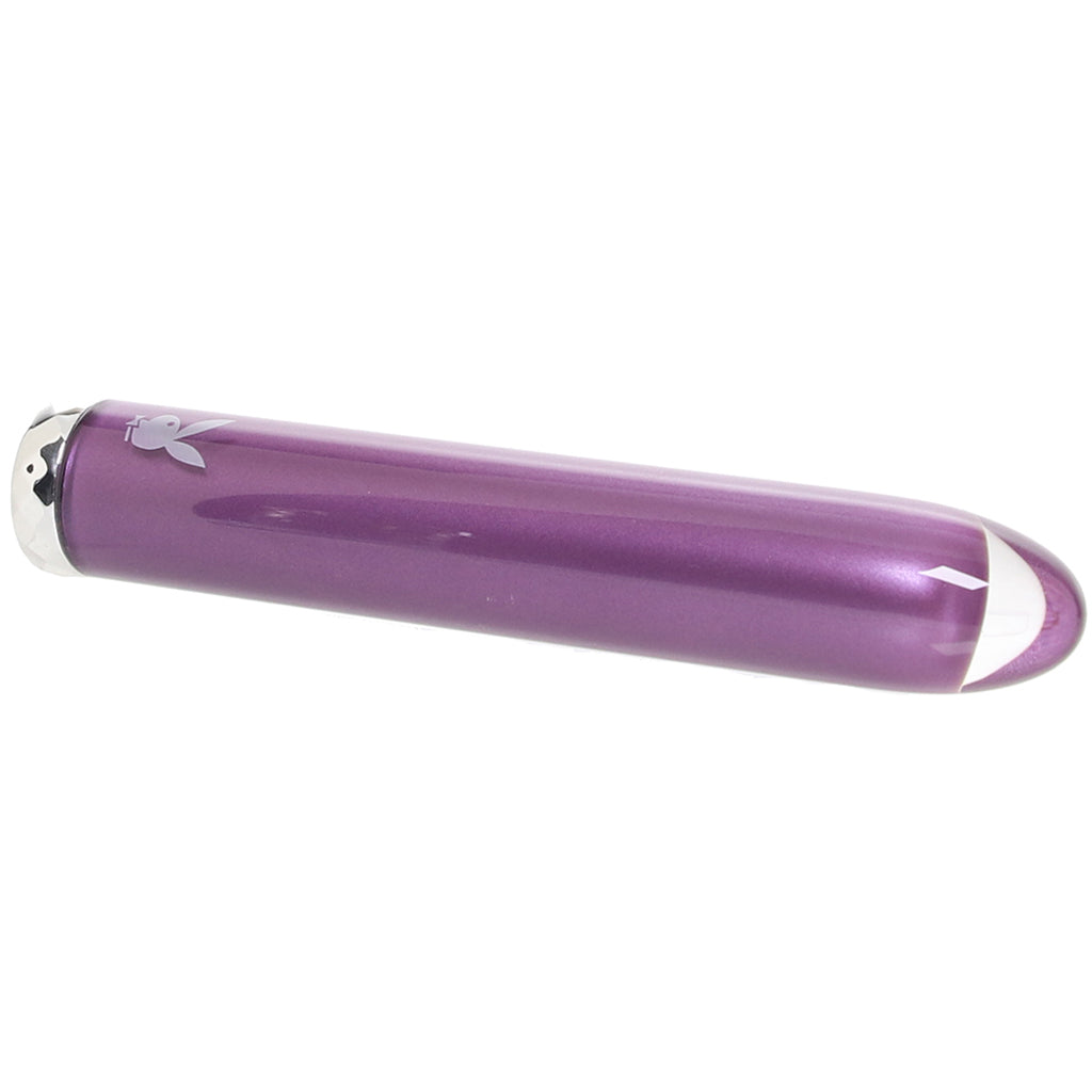 Playboy Amethyst Glass Vibe Vibrators > Bullet and Egg Vibrators - Tophatter Daily Deals
