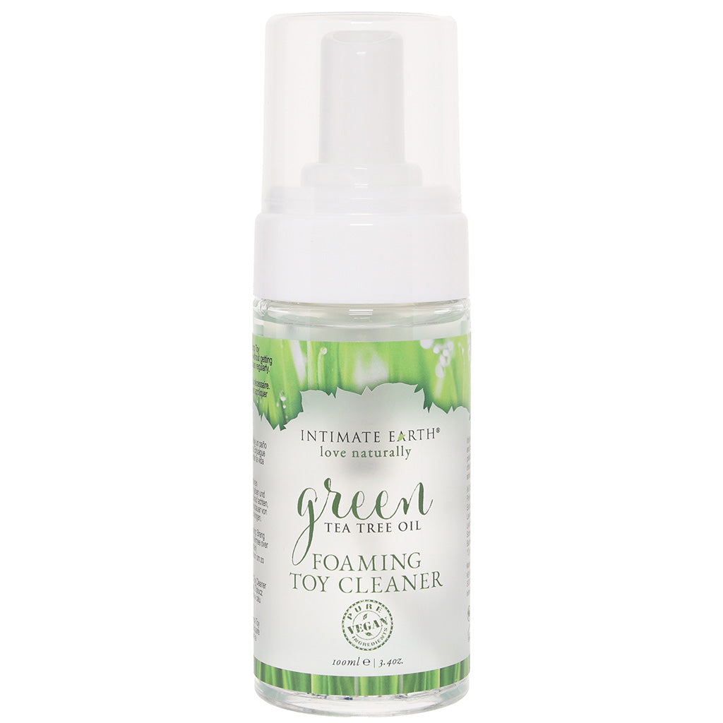 Green Foaming Toy Cleaner in 3.4oz/100ml Lubes and Lotions > Sex Toy Cleaner - Tophatter Daily Deals