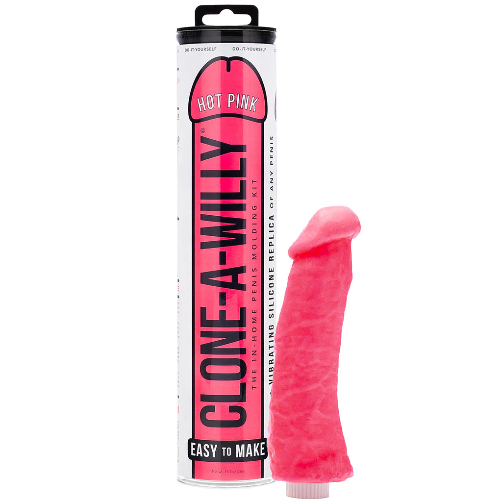 Clone-A-Willy Vibrator Kit in Hot Pink Dildo Sex Toys > Realistic Dildos - Tophatter Daily Deals