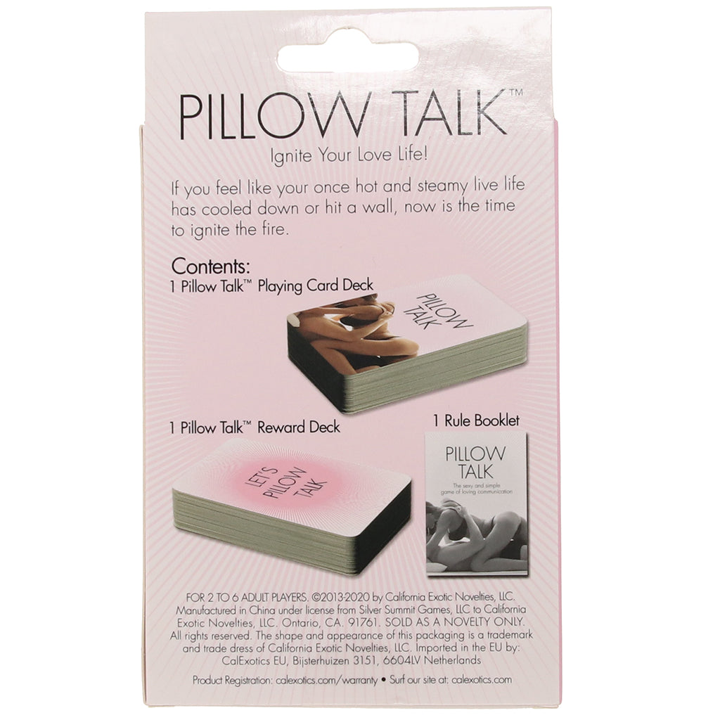 Pillow Talk Couples Card Game Sensual Love > Games - Tophatter Daily Deals