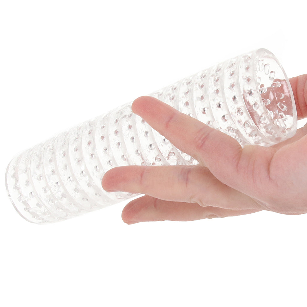 PinkCherry Dual Sensation Ultra Tight Stroker - Tophatter's Adult Sex Toys Online Clearance - Tophatter Daily Deals