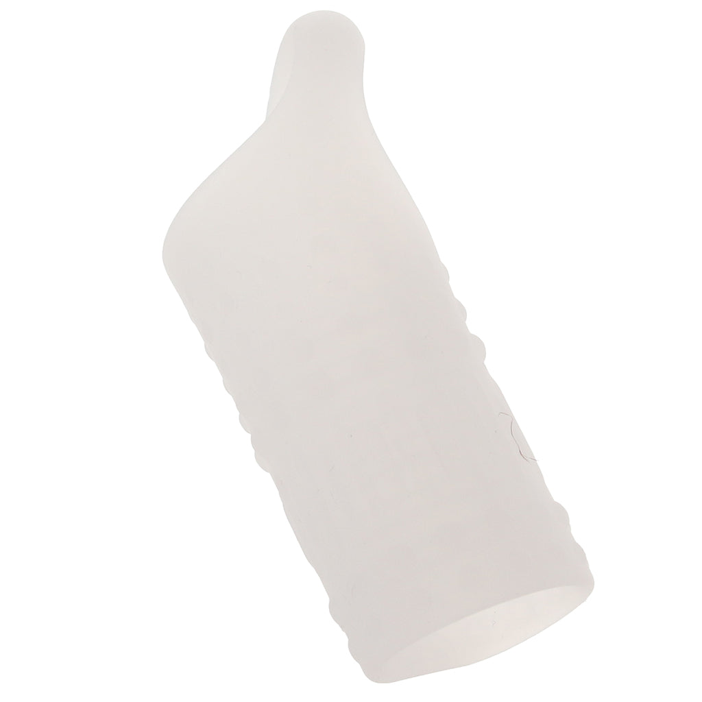 Basic Essentials Stimulation Enhancer Sleeve in Frosted - Tophatter's Adult Sex Toys Online Male Enhancement > Extenders and Sleeves - Tophatter Daily Deals