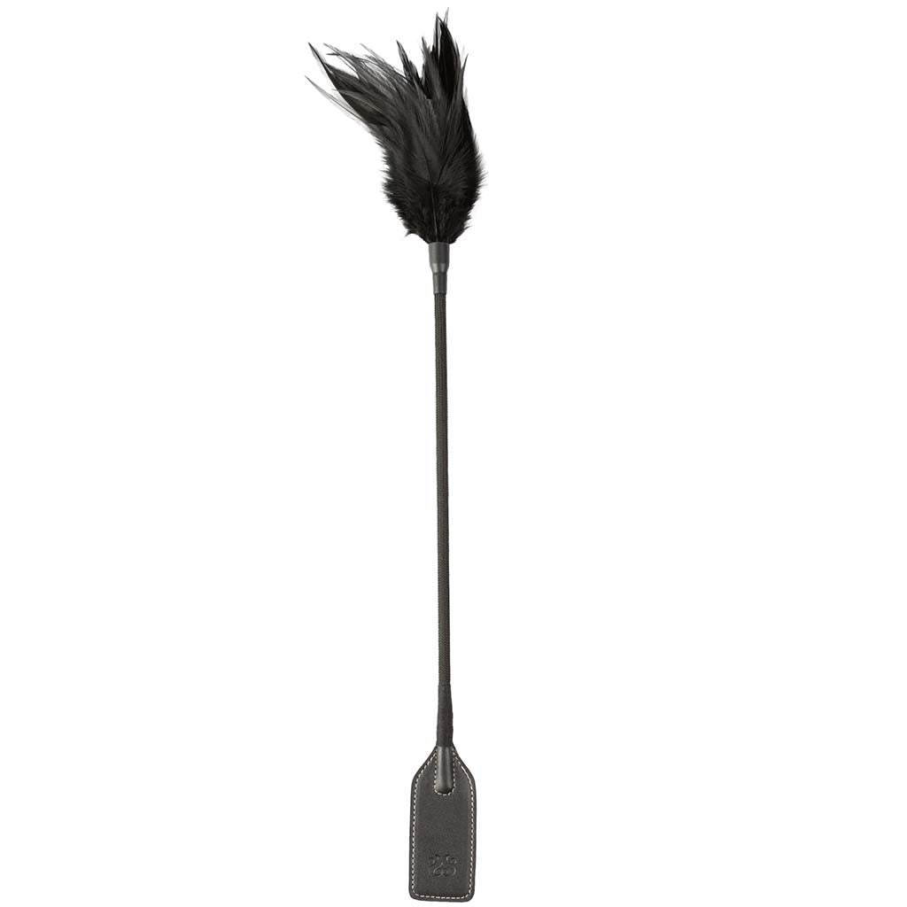 Sei Mio Slap and Tickle Dual Ended Crop & Tickler - Tophatter's Adult Sex Toys Online Bondage and Fetish > Whips and Crops - Tophatter Daily Deals