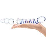 gläs Twister 10 Inch Dual Ended Glass Dildo Dildo Sex Toys > G-Spot Dildos - Tophatter Daily Deals