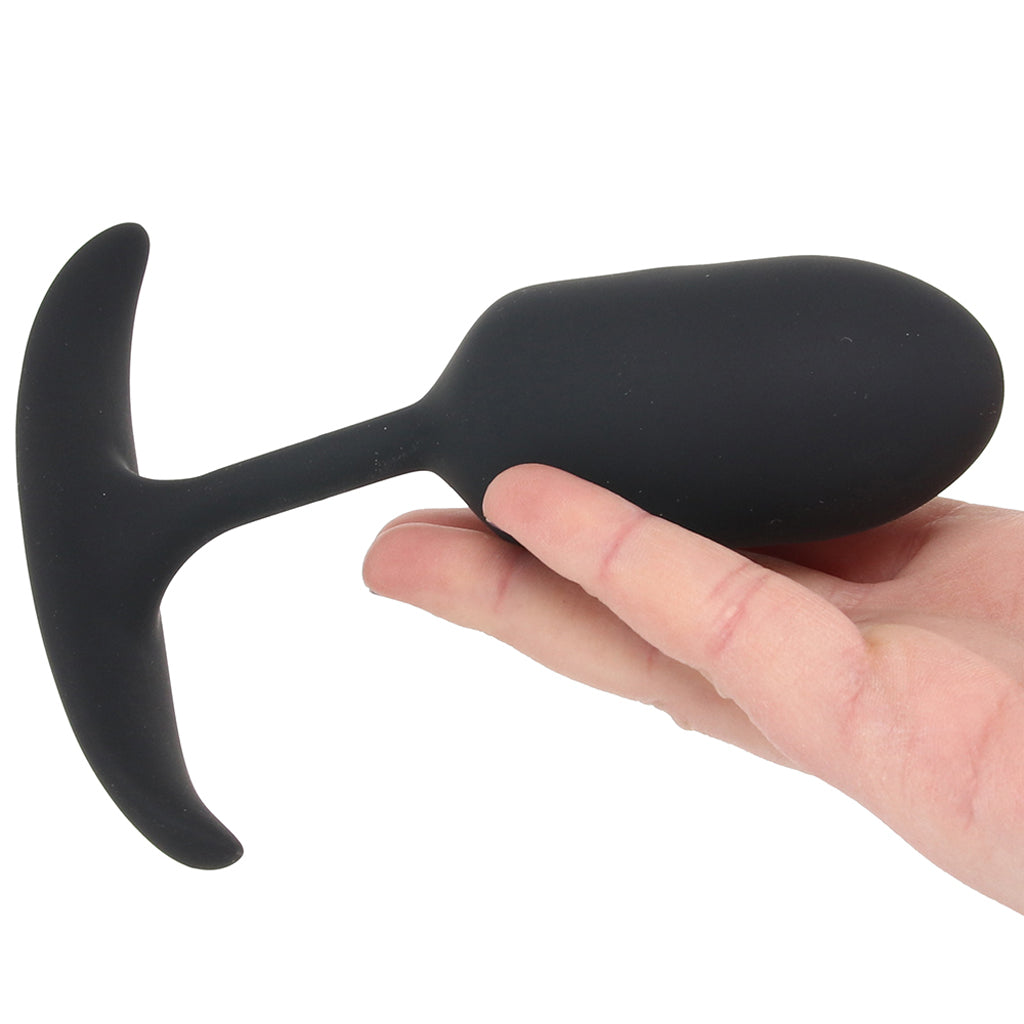 Heavy Hitters Weighted Silicone Anal Plug Vibe in Medium - Tophatter's Vibrator Deals Online Anal Sex Toys > Butt Plugs - Tophatter Daily Deals