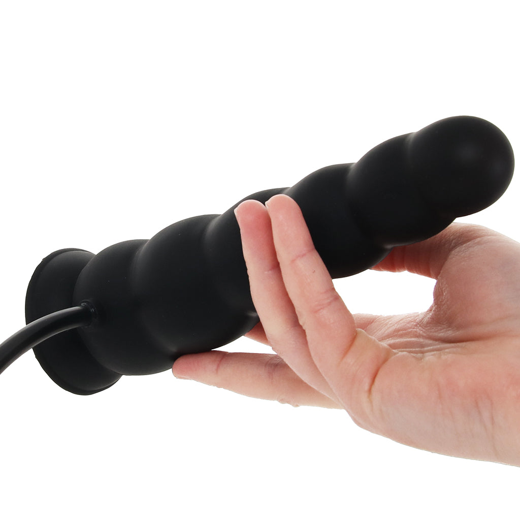 Size Up 7 Inch Ripple Inflatable Butt Plug - Tophatter's Adult Sex Toys Online Anal Sex Toys > Butt Plugs - Tophatter Daily Deals