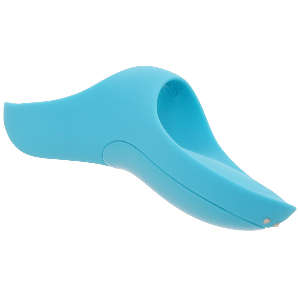 Satisfyer Teaser Finger Vibe in Light Blue Vibrators > Finger Vibrators - Tophatter Daily Deals