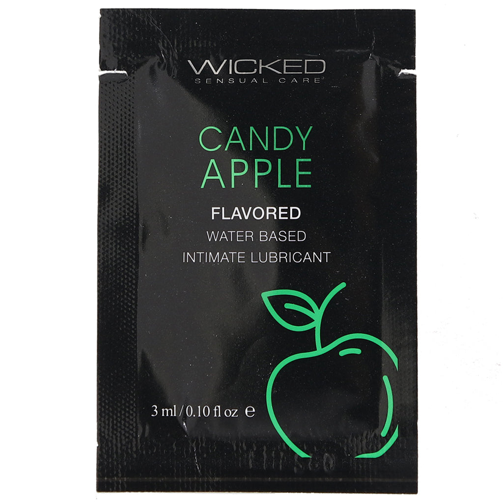 Aqua Flavored Lube .10oz/3ml in Candy Apple - Tophatter's Adult Products Lubes and Lotions > Flavored Sex Lubes - Tophatter Daily Deals