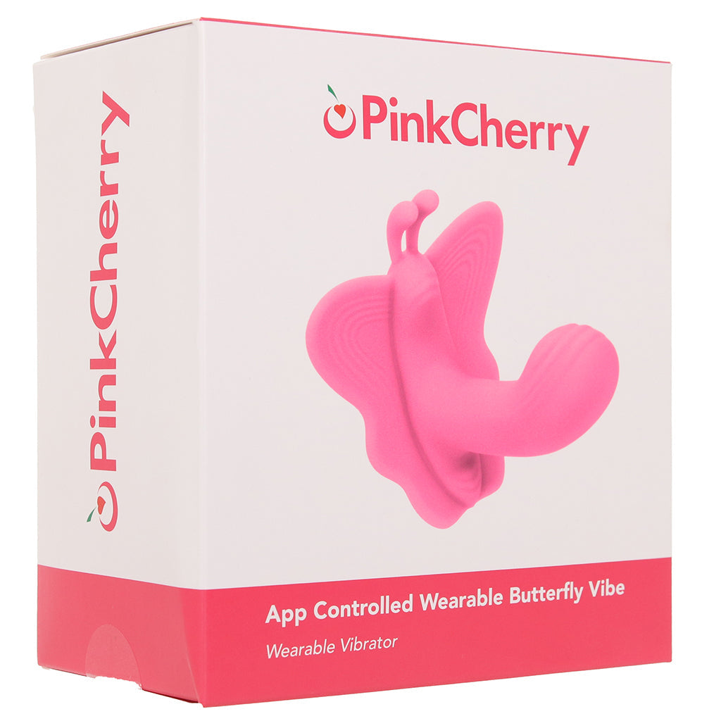 PinkCherry App Controlled Wearable Butterfly Vibe Vibrators > Wearable & Panty Vibrators - Tophatter Daily Deals