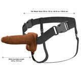 Fantasy X-tensions 6 Inch Hollow Strap-On Vibe in Brown Male Enhancement > Extenders and Sleeves - Tophatter Daily Deals