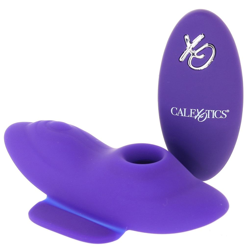 Lock-N-Play Remote Suction Panty Teaser Vibe Vibrators > Wearable & Panty Vibrators - Tophatter Daily Deals