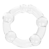 Island Rings in Clear - Tophatter's Adult Products Cock Rings - Tophatter Daily Deals