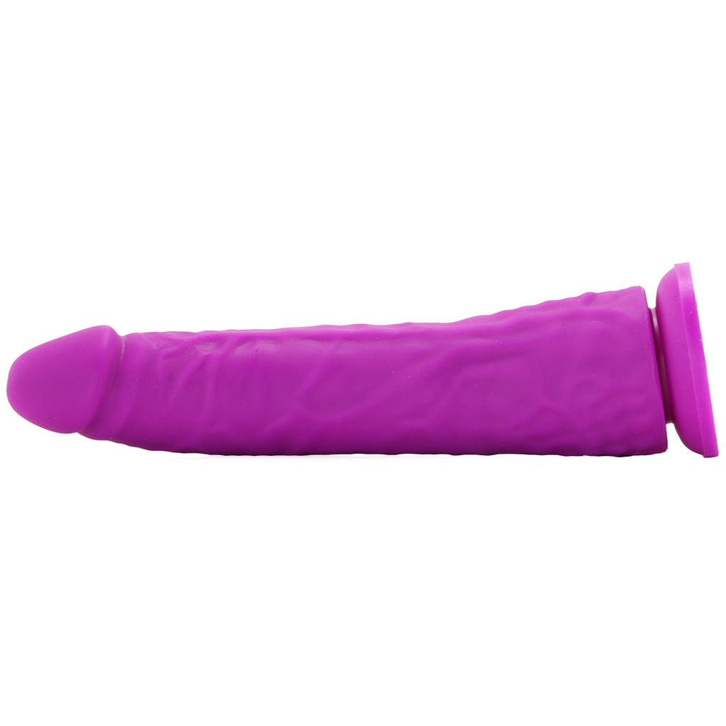 Colours Thin Pleasures 8 Inch Silicone Dildo in Purple Dildo Sex Toys > Realistic Dildos - Tophatter Daily Deals