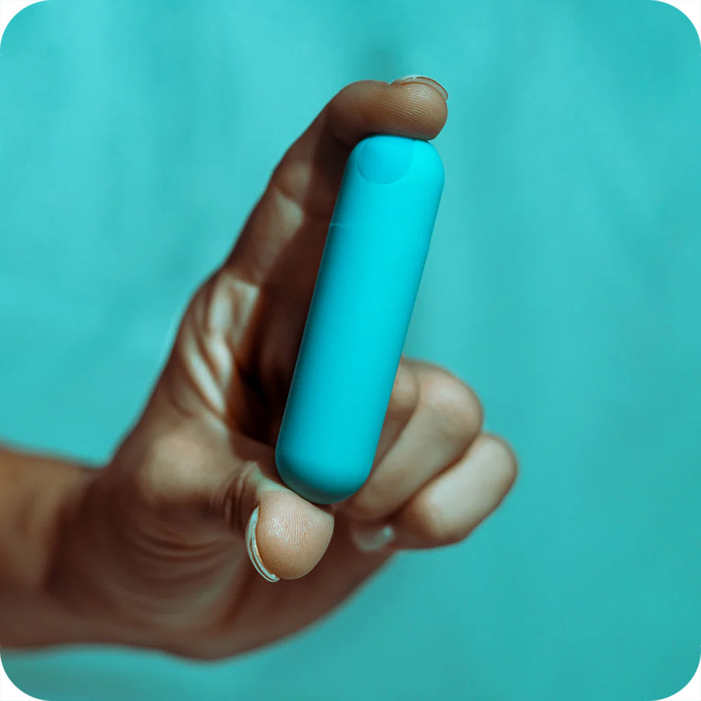 Jessi Rechargeable Mini Bullet Vibe in Teal Vibrators > Bullet and Egg Vibrators - Tophatter Daily Deals