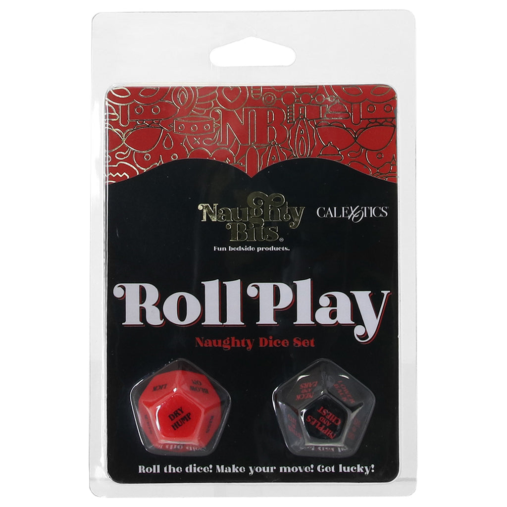 Naughty Bits Roll Play Naughty Dice Set - Tophatter's Adult Products Sensual Love > Games - Tophatter Daily Deals