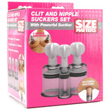 Clit & Nipple Suckers Set Bondage and Fetish > Nipple Stimulators & Clamps - Tophatter Daily Deals