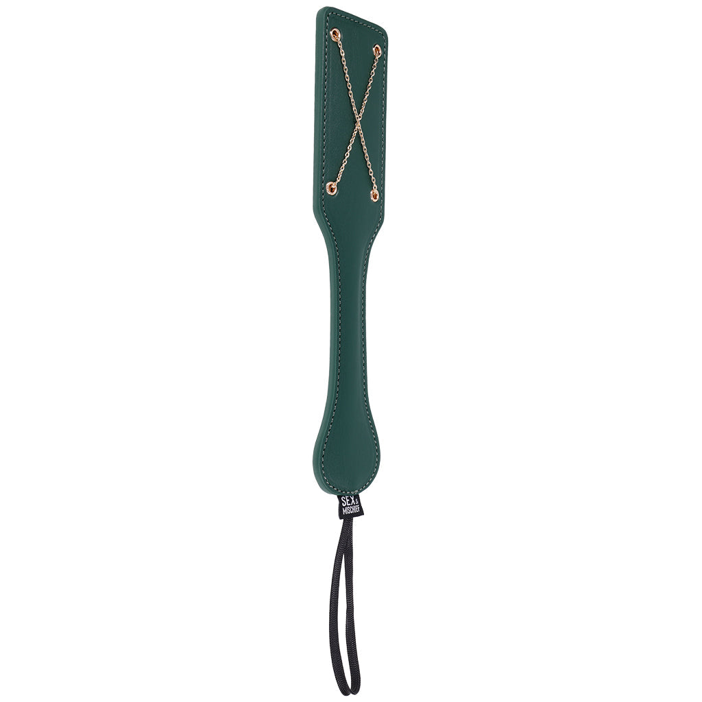 Sex & Mischief Indica Chain Impression Paddle Bondage and Fetish > Whips and Crops - Tophatter Daily Deals