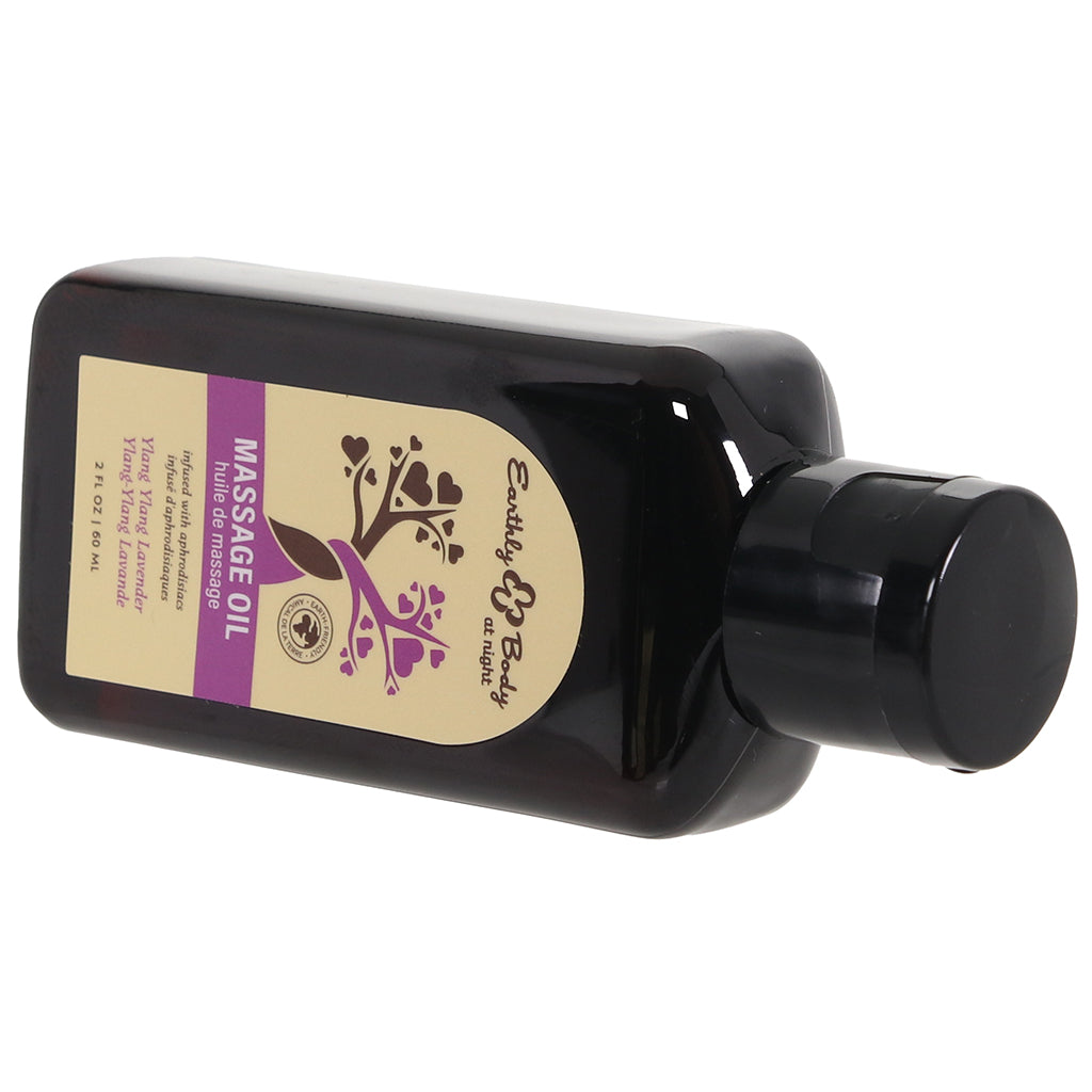At Night Massage Oil 2oz/60ml in Ylang-Ylang Lavender - Tophatter's Adult Sex Toys Online Lubes and Lotions > Erotic Massage Oils - Tophatter Daily Deals