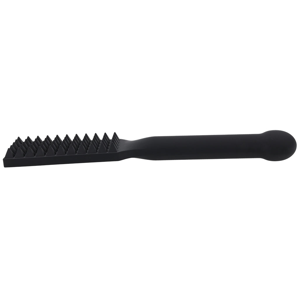 Edge Spiked Silicone Paddle with Insertable Handle Bondage and Fetish > Whips and Crops - Tophatter Daily Deals