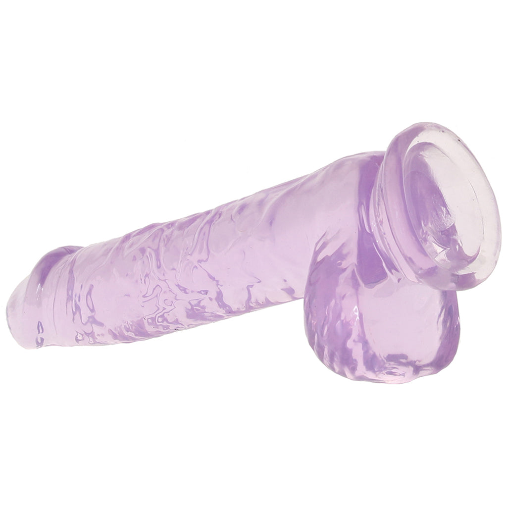 Naturally Yours 6 Inch Crystalline Dildo in Amethyst - Tophatter's Adult Products Dildo Sex Toys > Realistic Dildos - Tophatter Daily Deals