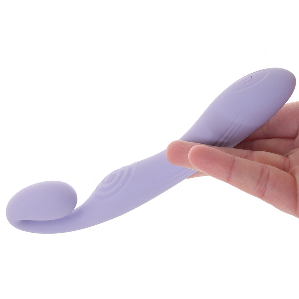 Loveline Obsession Dual Vibe in Lavender Vibrators > G-Spot Vibrators - Tophatter Daily Deals