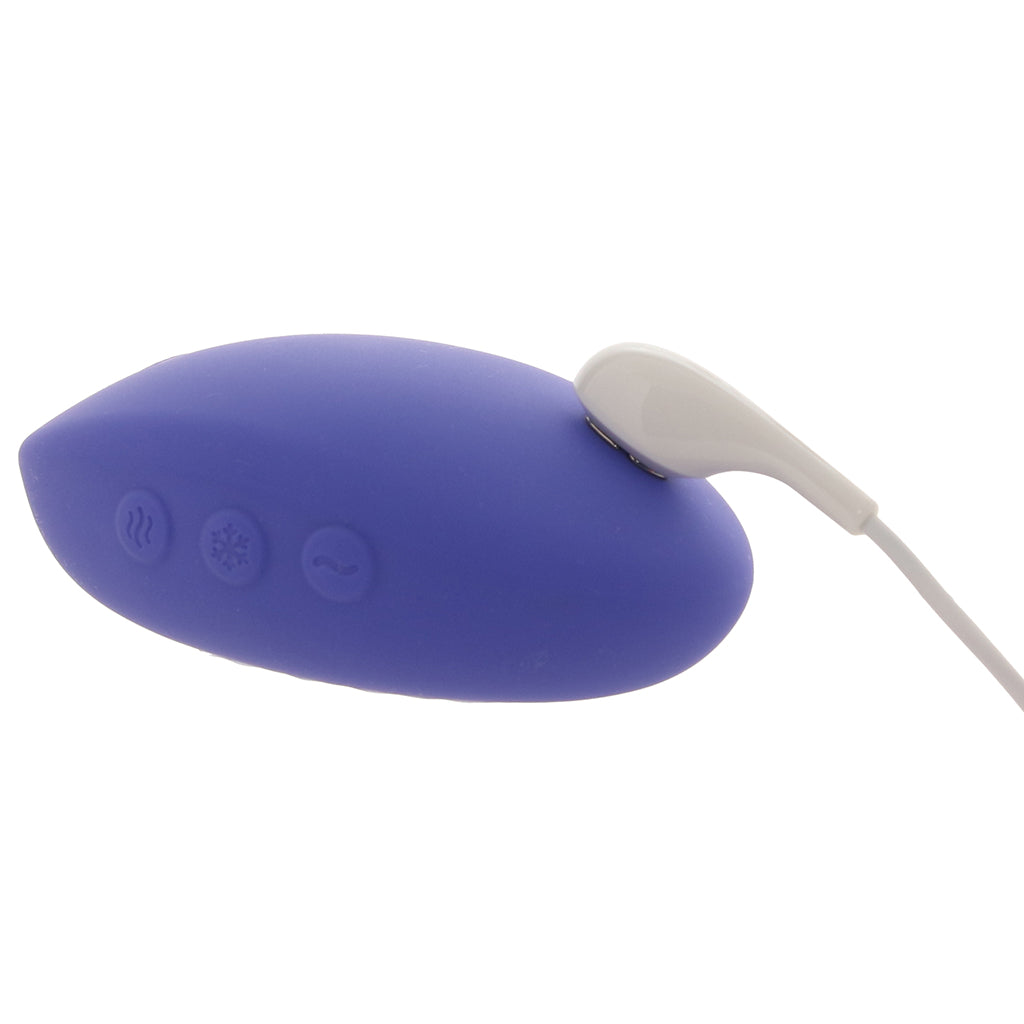 We-Vibe Temp Temperature Play Vibe in Lavender Blue Vibrators > Clitoral Stimulators - Tophatter Daily Deals