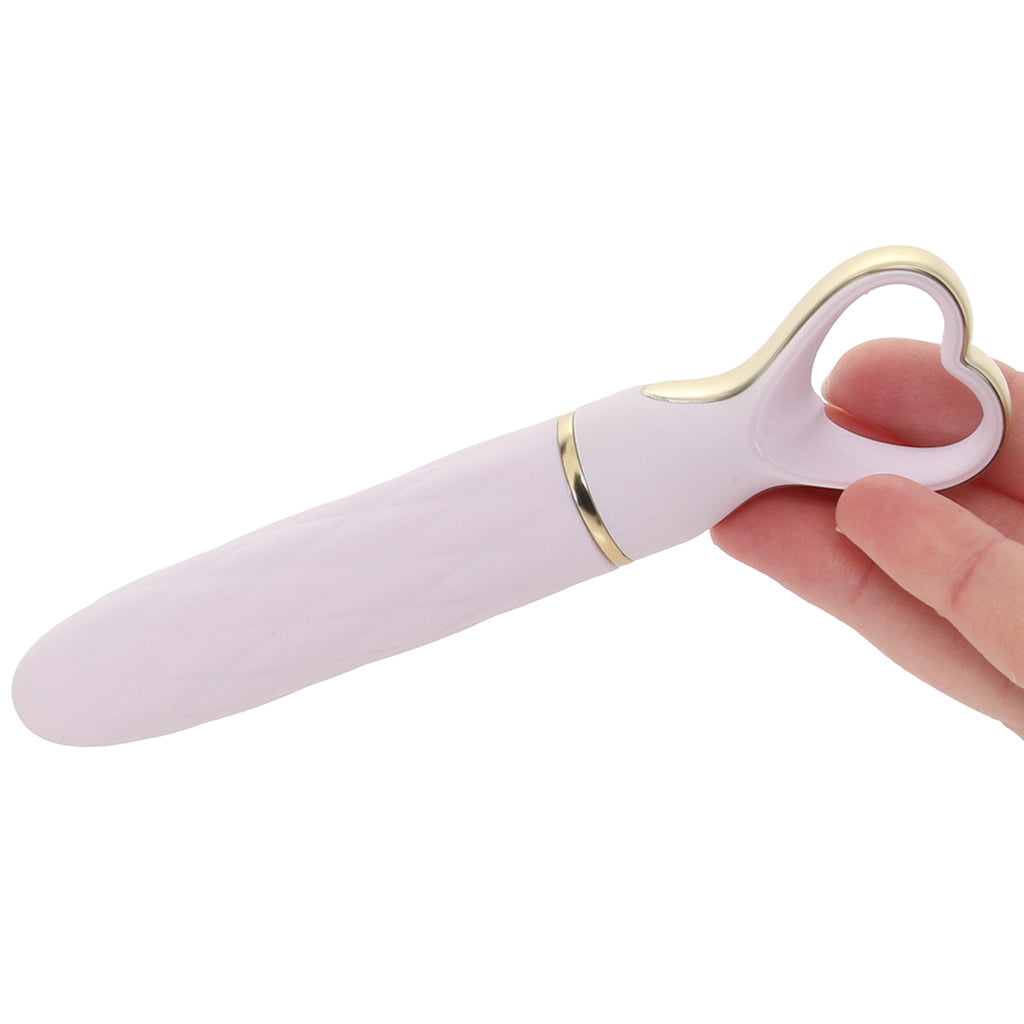 Délice Heart Throb Bullet Vibe in Lavender Love Vibrators > Bullet and Egg Vibrators - Tophatter Daily Deals