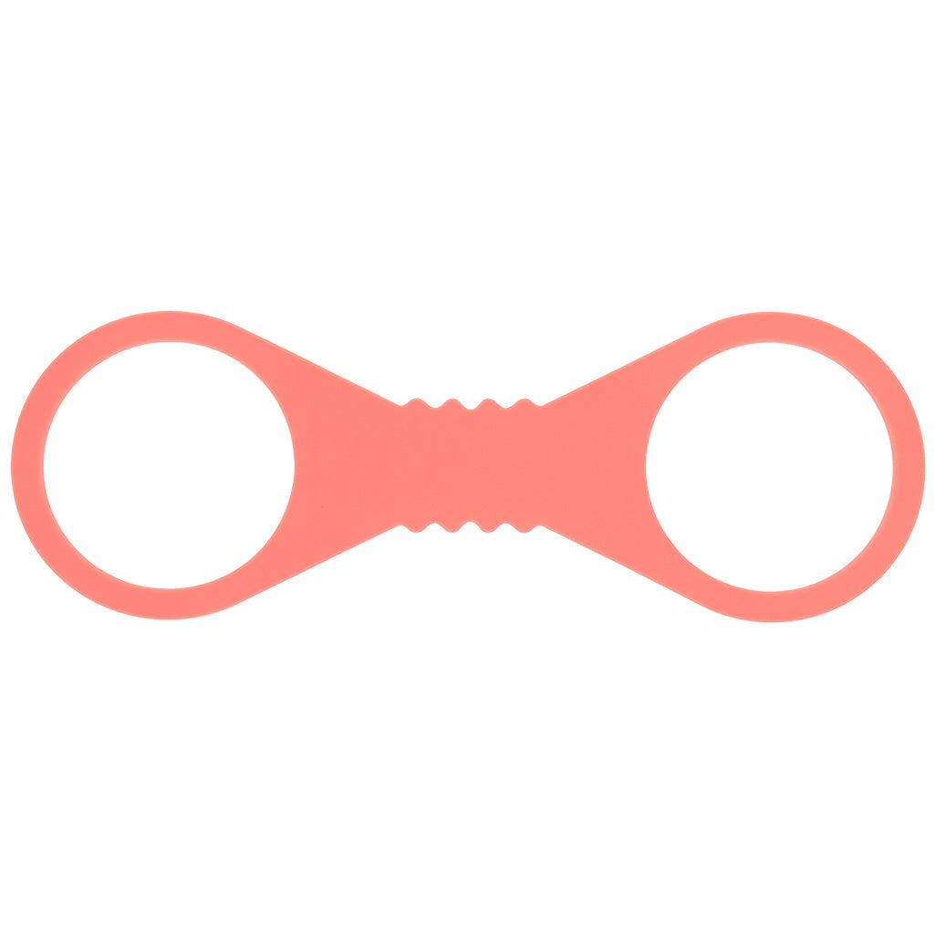S&M Peaches 'n CreaMe Silicone Cuffs in Large Bondage and Fetish > Wrist and Ankle Cuffs - Tophatter Daily Deals