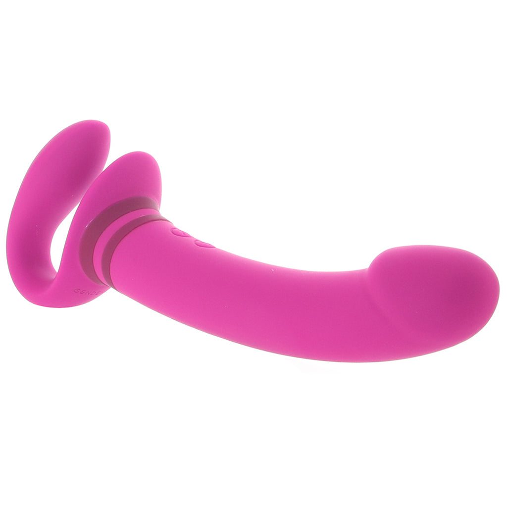 Gender X Sharing Is Caring Strapless Strap-On Vibe - Tophatter's Vibrator Deals Online Vibrators > Strap-On & Wearable - Tophatter Daily Deals