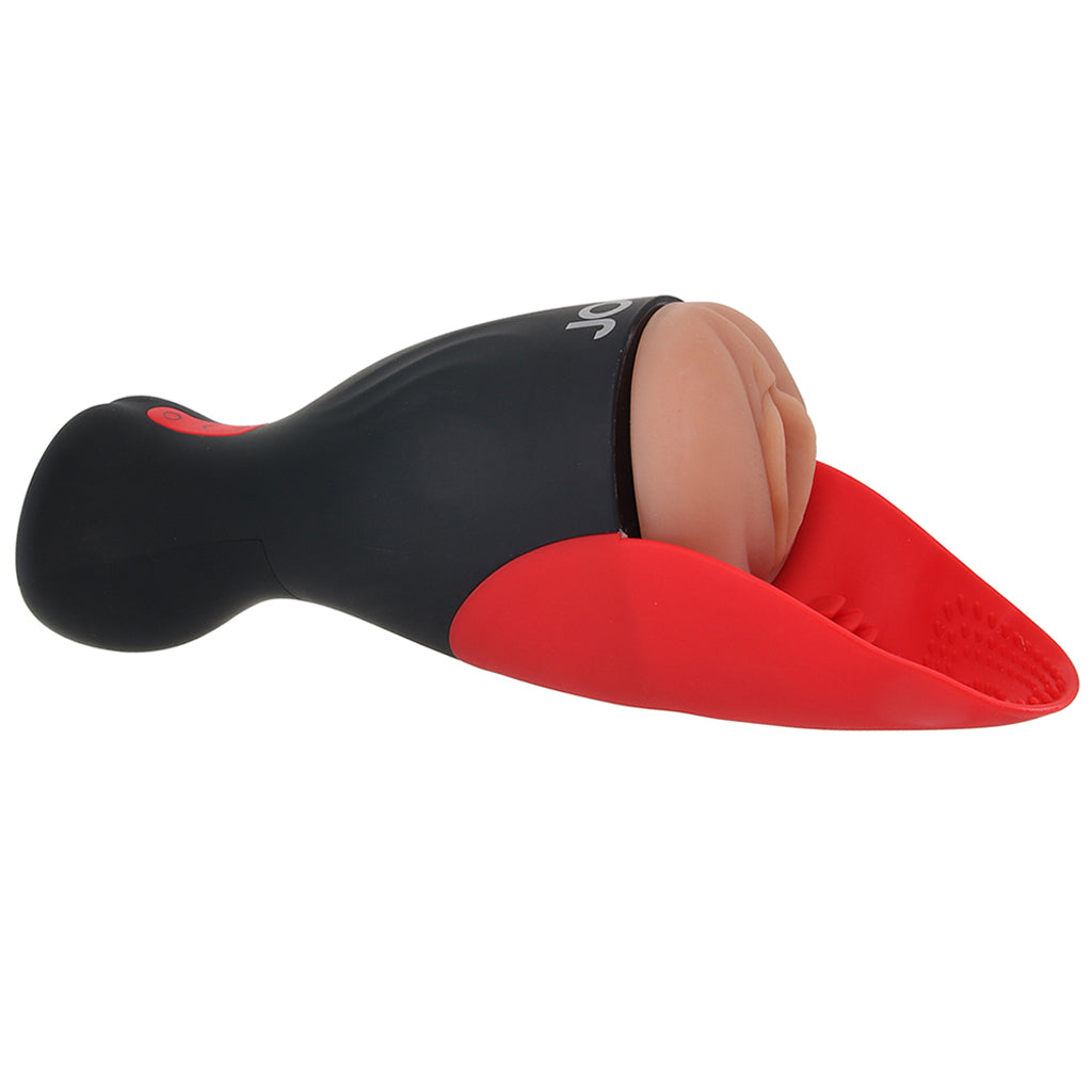 Jock Sucking & Vibrating Pussy Masturbator Male Masturbators > Pocket Strokers - Tophatter Daily Deals