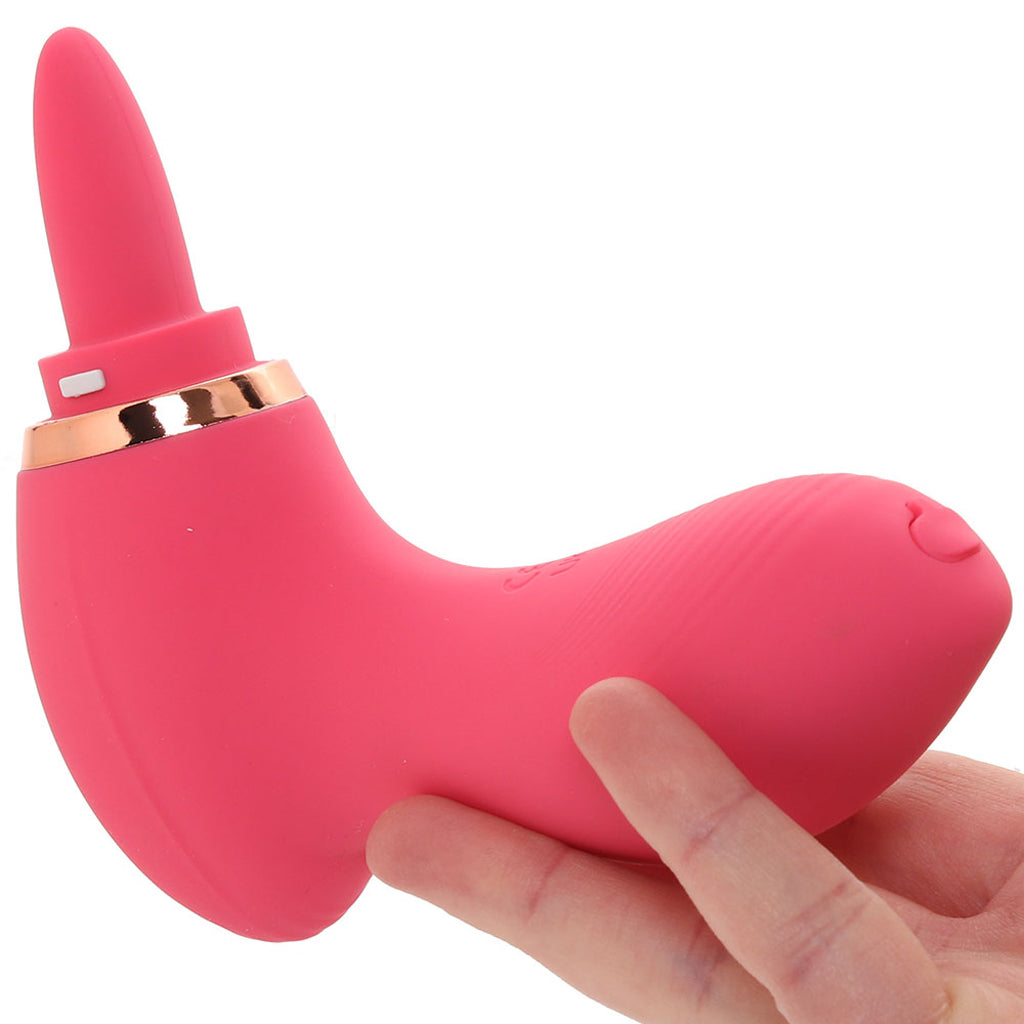 Lickgasm Plump Pleasure Clitoral Stimulator Vibrators > Clitoral Stimulators - Tophatter Daily Deals