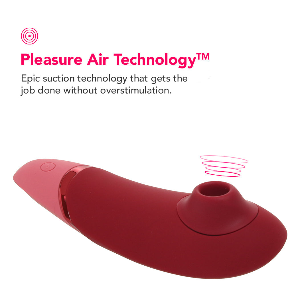Womanizer Next 3D Pleasure Air Stimulator in Bordeaux Vibrators > Clitoral Stimulators - Tophatter Daily Deals