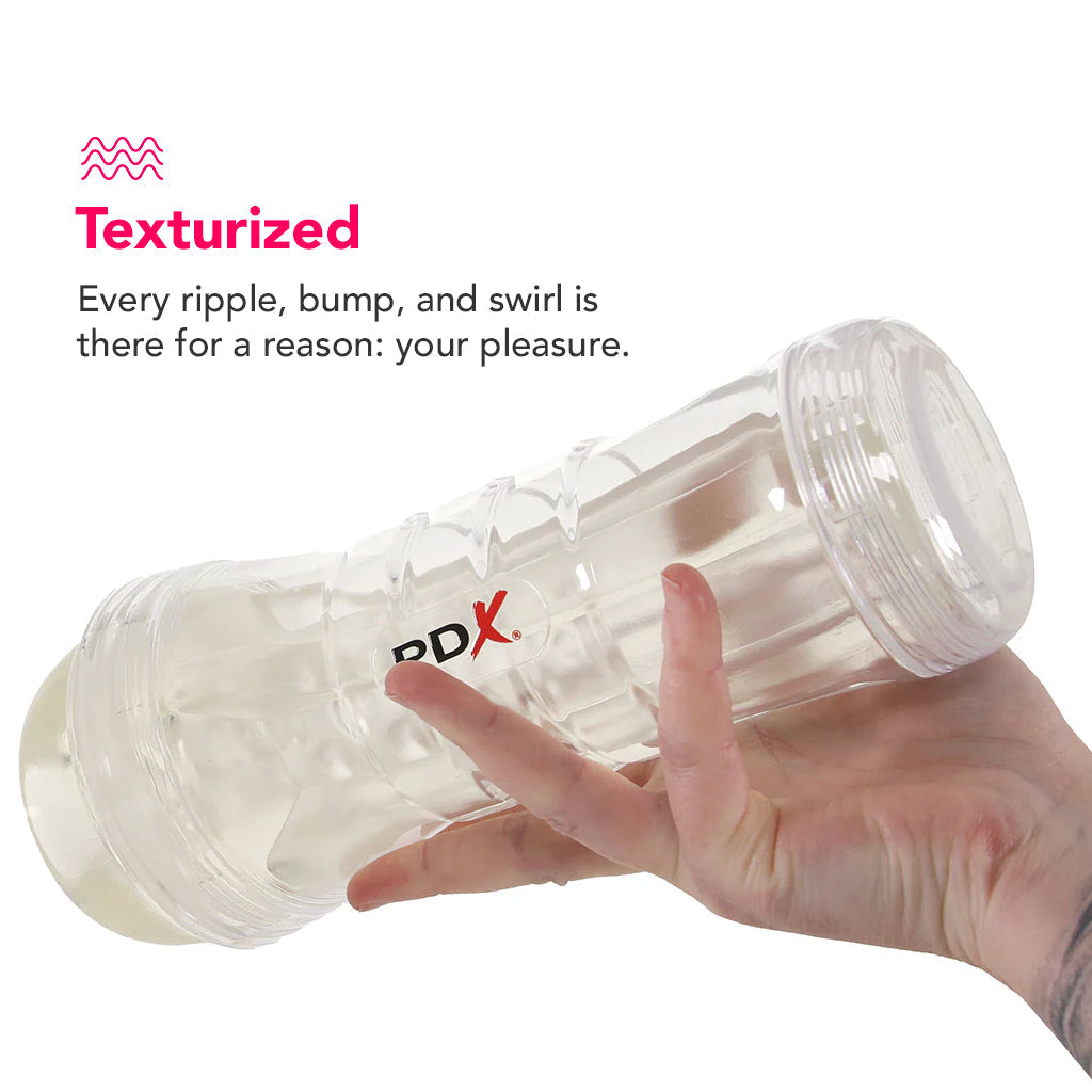 PDX Elite ViewTube Vac XXL Stroker with Hand Pump Male Masturbators > Discreet Masturbators - Tophatter Daily Deals