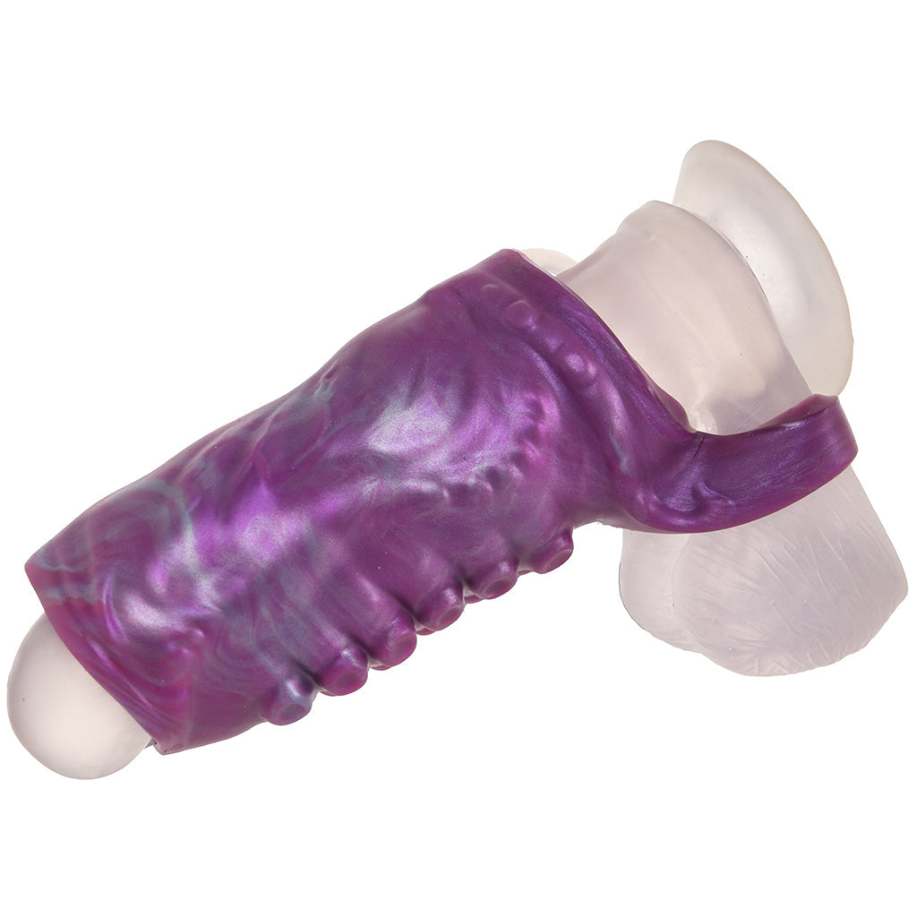Creature Cocks Tentacle Squirting Enhancer in Purple Male Enhancement > Extenders and Sleeves - Tophatter Daily Deals
