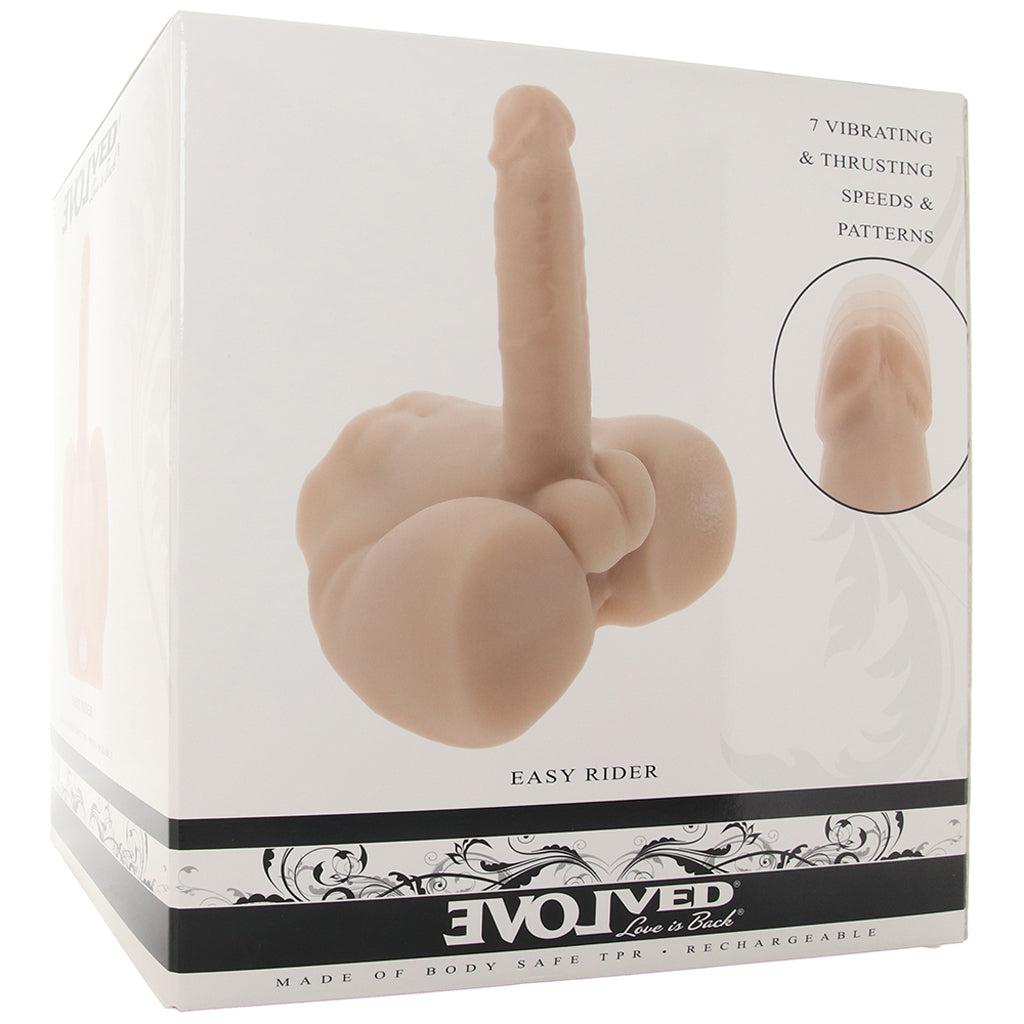Easy Rider Thrusting Torso Masturbator in Light - Tophatter's Adult Sex Toys Online Male Masturbators > Realistic Butts - Tophatter Daily Deals