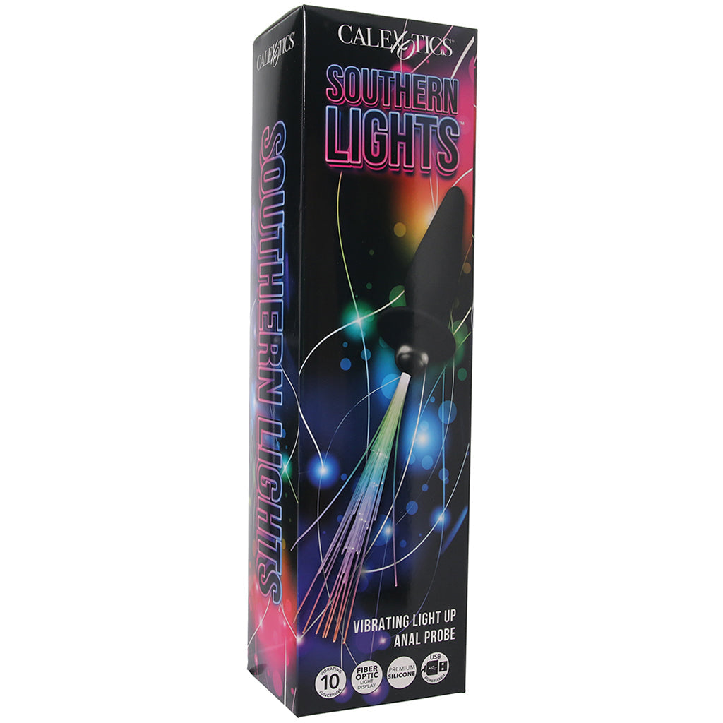 Southern Lights Vibrating Butt Plug in Black Anal Sex Toys > Butt Plugs - Tophatter Daily Deals