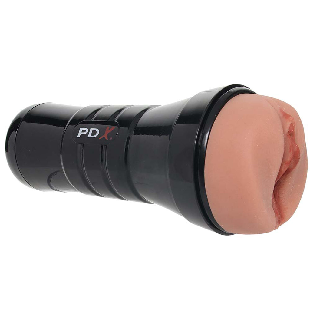 PDX Wet Pussies Super Juicy Snatch XXL Stroker in Brown - Tophatter's Adult Sex Toys Online Male Masturbators > Pocket Strokers - Tophatter Daily Deals
