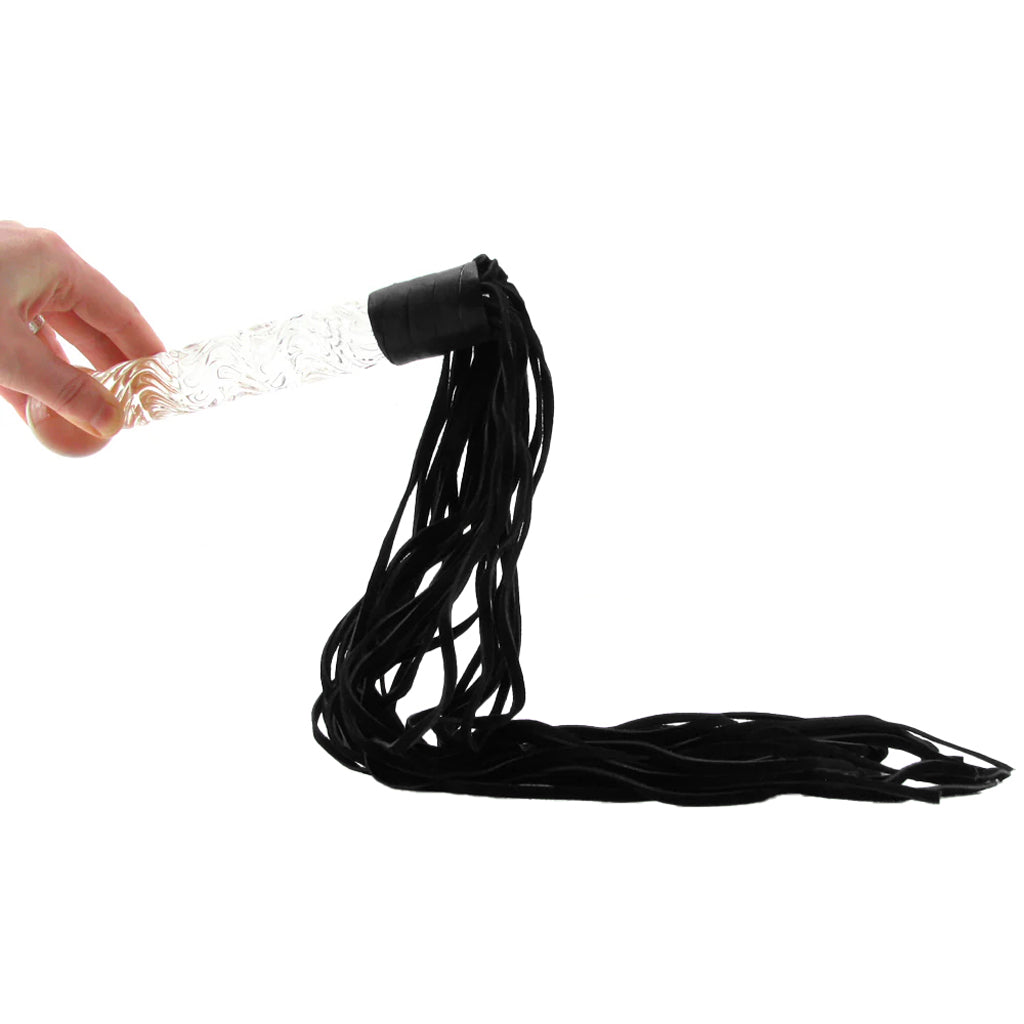 Icicles No. 38 Hand Blown Glass Whip - Tophatter's Adult Products Dildo Sex Toys > Pyrex Glass Dildos - Tophatter Daily Deals